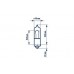 NARVA H6W 12V 21W BAY9s